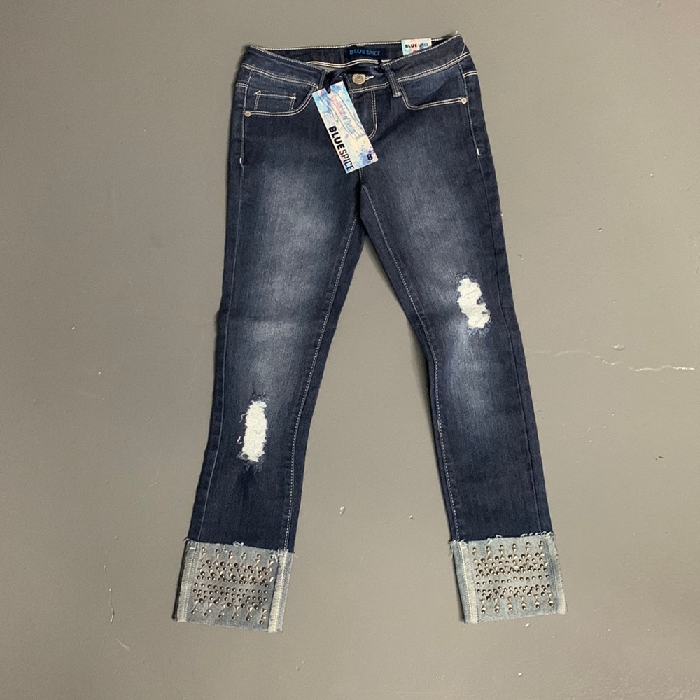Girls Jeans Size 8 NWT. Ankle length